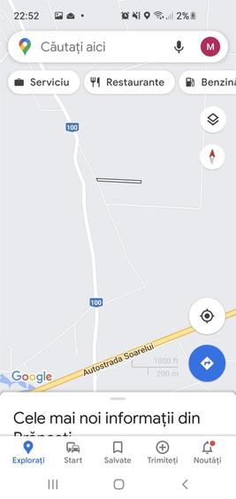 Teren de 10000 mp, în Vadu Anei