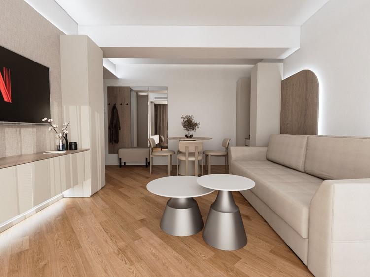 Apartament cu 2 camere decomandat în Cotroceni