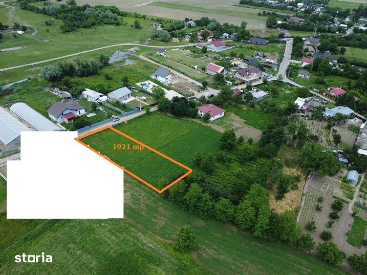 Teren de 1291 mp, în Letea