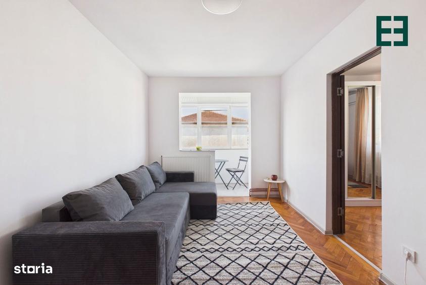 Apartament cu 2 camere, mobilat în Soarelui