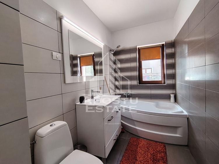 Apartament cu 2 camere semidecomandat, mobilat în Giroc