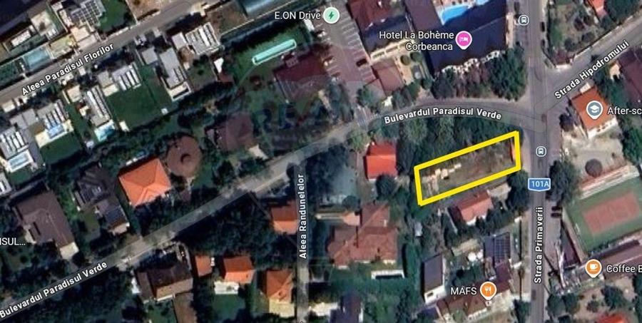Teren Construcții intravilan de 1360 mp, în Corbeanca