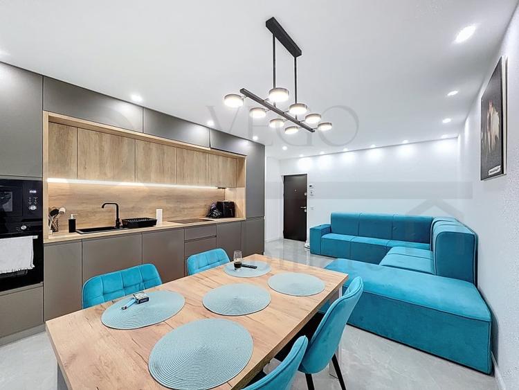 Apartament cu 2 camere semidecomandat, mobilat în Iris