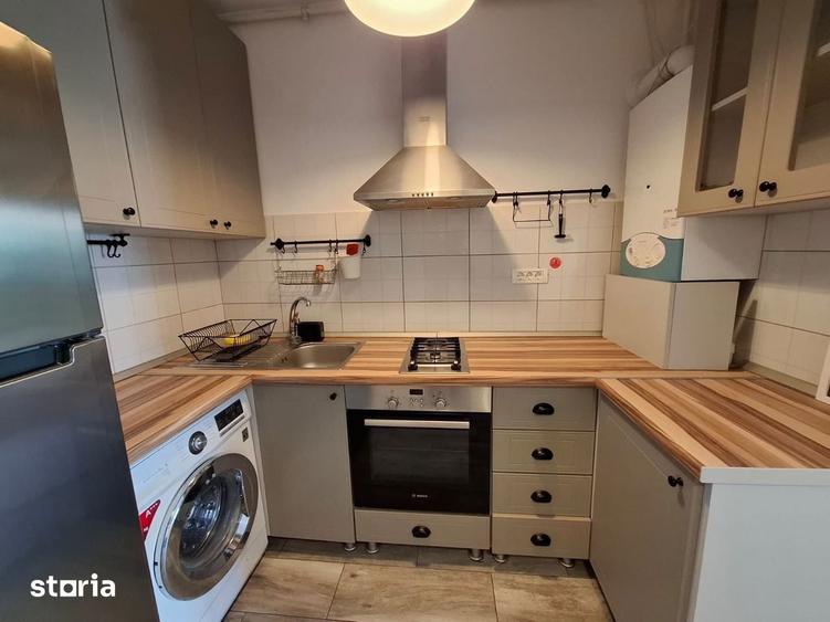 Apartament cu 2 camere, mobilat în Obor