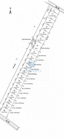 Teren 15867 Mp In Otopeni Parcelat cu Deschidere Dubla Stradala - 5