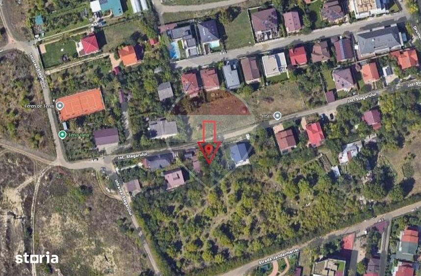 DE VANZARE Teren cu Proiect 2 Case , Intrarea Stegarului Sisesti - 2