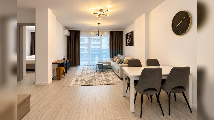 Apartament cu 2 camere semidecomandat în Iris