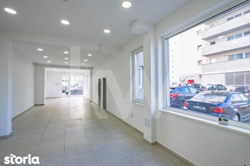 Spatiu comercial finisat 174mp vitrina Dna Stanca ideal showroom clini - 5