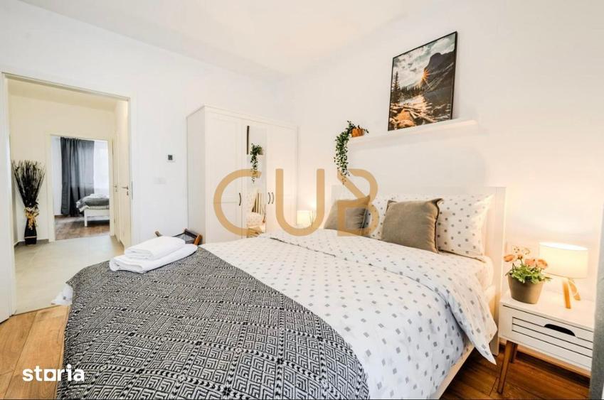 Apartament cu 3 camere, mobilat în P-ța Victoriei