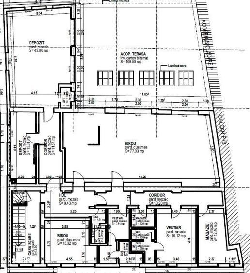 Spațiu comercial, de 332.26 mp, în Gruia