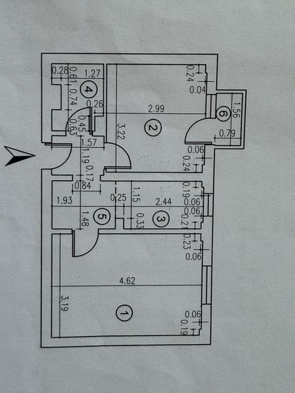 Apartament cu 2 camere decomandat în Colentina