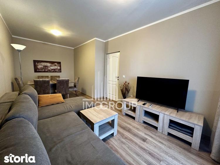 Apartament cu 2 camere, mobilat în Între Lacuri