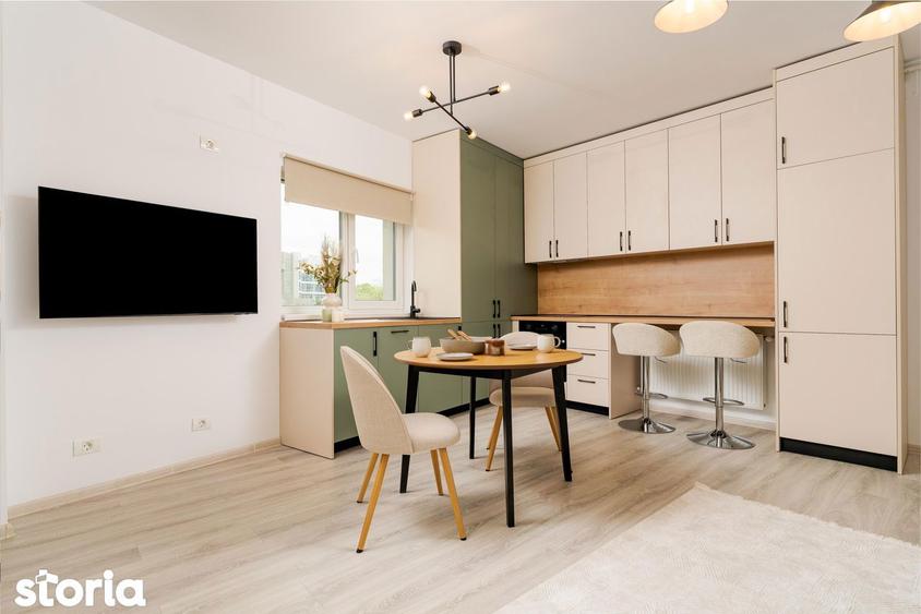 Apartament cu 2 camere, mobilat în Tineretului