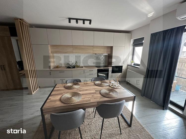 Apartament cu 2 camere semidecomandat în Gară