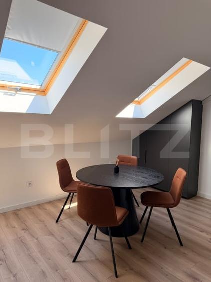 Apartament cu 3 camere semidecomandat, mobilat în Florești