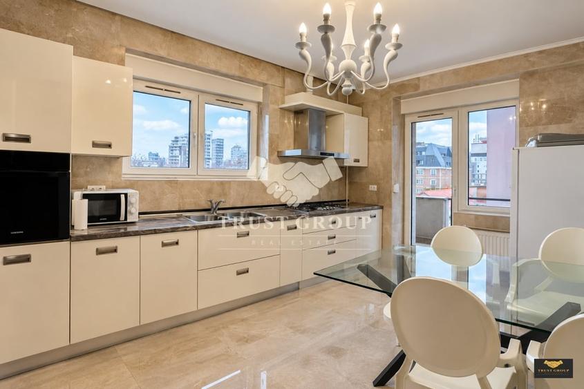 Apartament cu 3 camere decomandat, mobilat în Herăstrău