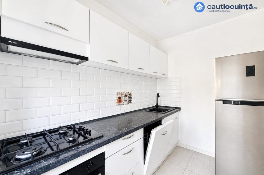 Apartament cu 2 camere, mobilat în 1 Mai