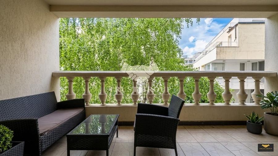 Apartament cu 3 camere semidecomandat, mobilat în Herăstrău