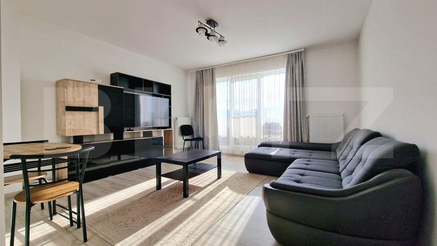 Apartament cu 2 camere semidecomandat, mobilat în Florești