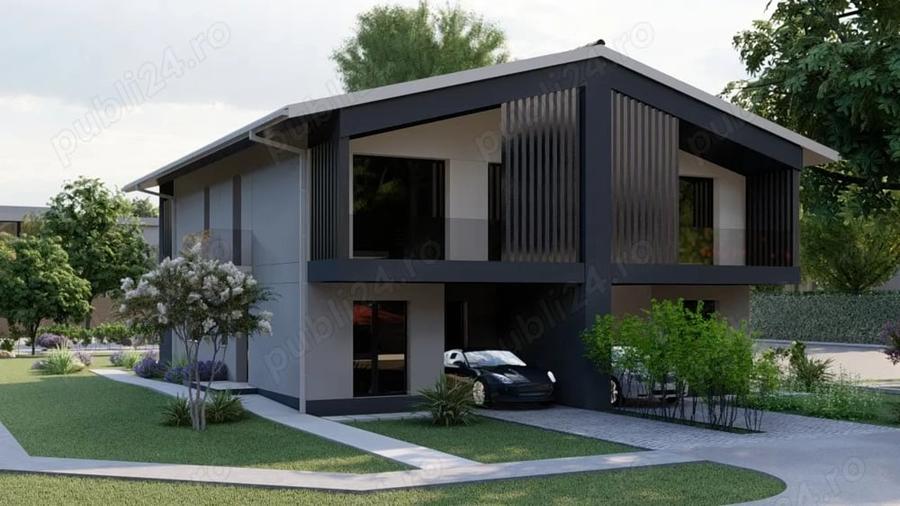 Casă cu 3 camere cu Teren 323 Mp în Dumbrăvița