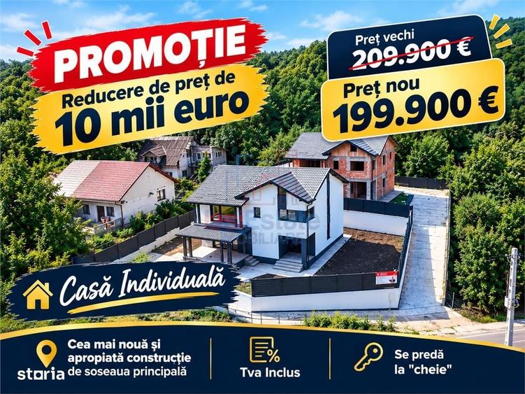 Casă cu 4 camere în Tomești