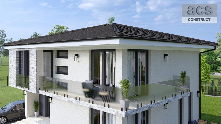 Casă individuală cu 4 camere cu Teren 600 Mp în Baciu