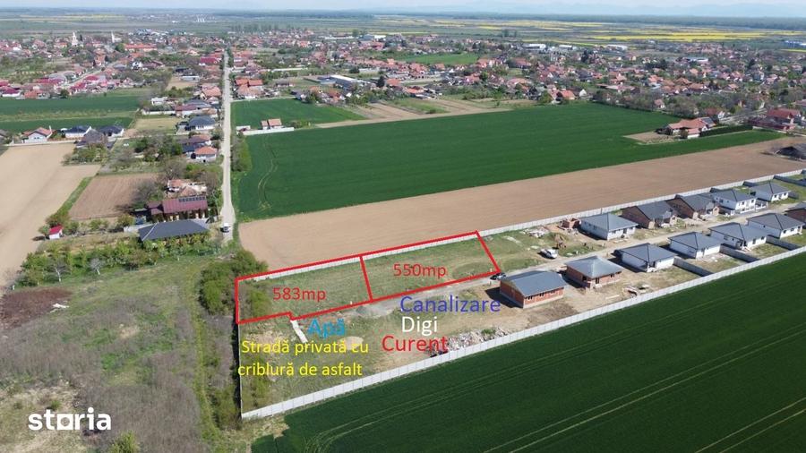 Teren de 583 mp, în Lazuri