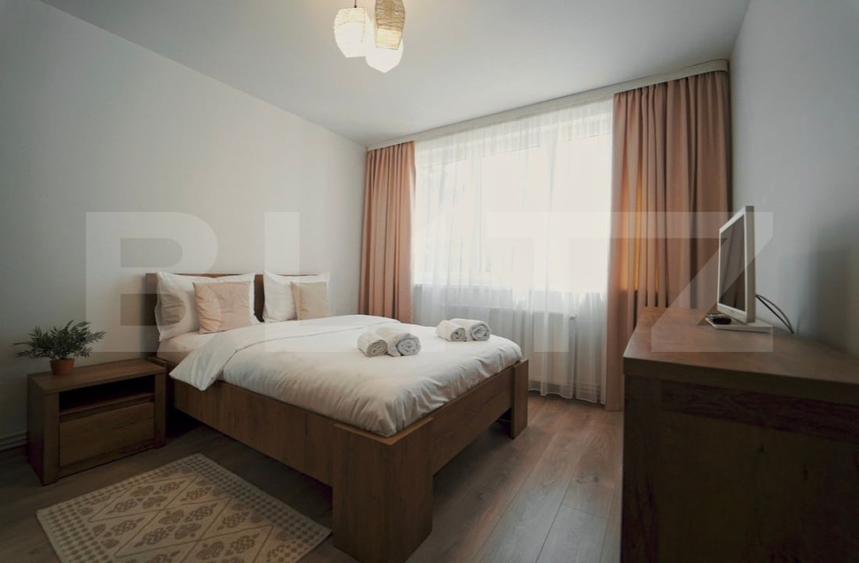 Apartament cu 2 camere semidecomandat, mobilat în Ultracentral