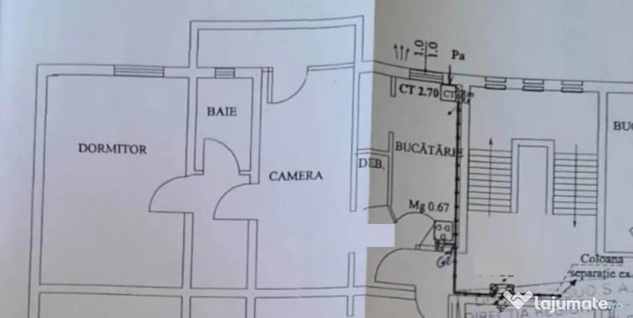 NORD | Bloc beton |ETAJ 1|Balcon 7ml | Posibilitate central? - 1