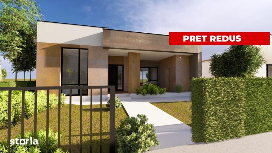 Casă cu 3 camere cu Teren 400 Mp în Ștefănești