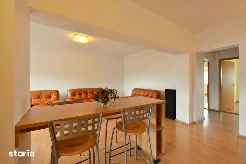 Apartament cu 3 camere, mobilat în Dorobanților