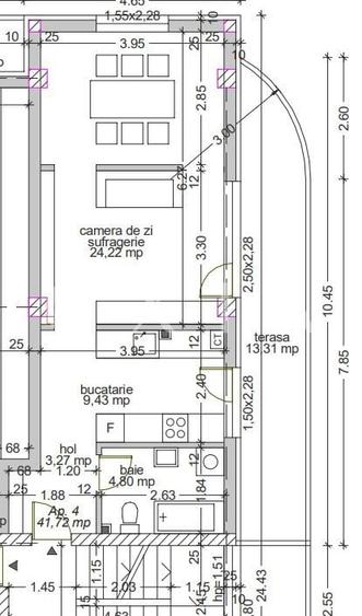 SX396 Apartament 2 camere, Zona Aradului-Lipovei - 6