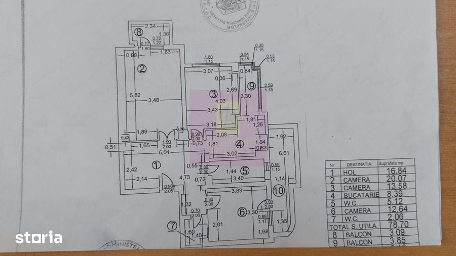 Apartament 3 camere pe bd Decebal - 8