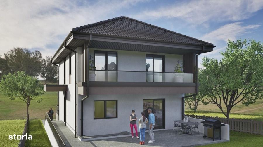 Teren de vanzare in Chinteni parcela 615 mp cu AC - 1