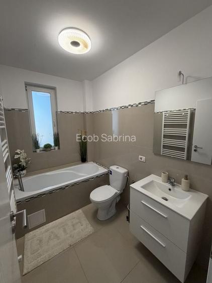 Inchirirez apartament 2 camere, open-space, complet mobilat Giroc, zona ESO. Loc de parcare inclus