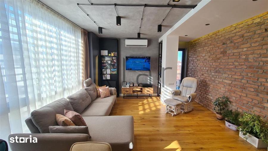 Apartament cu 2 camere semidecomandat, mobilat în Europa