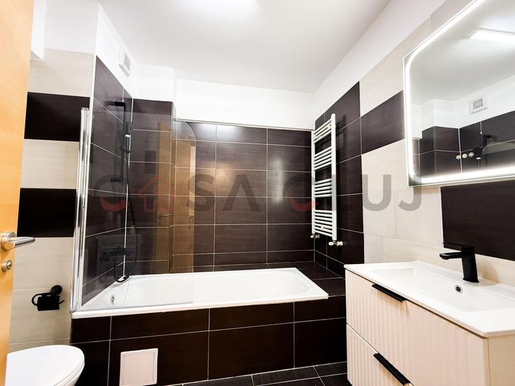 Apartament cu 2 camere semidecomandat, mobilat în Gheorgheni