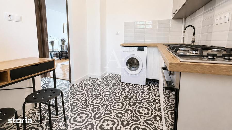 Apartament cu 2 camere semidecomandat în Ultracentral