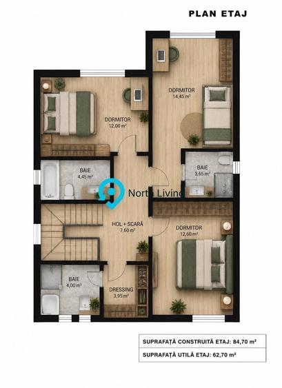 Casă cu 5 camere cu Teren 250 Mp în Alexandriei