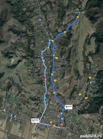 Teren de 3000 mp, în Gorganu