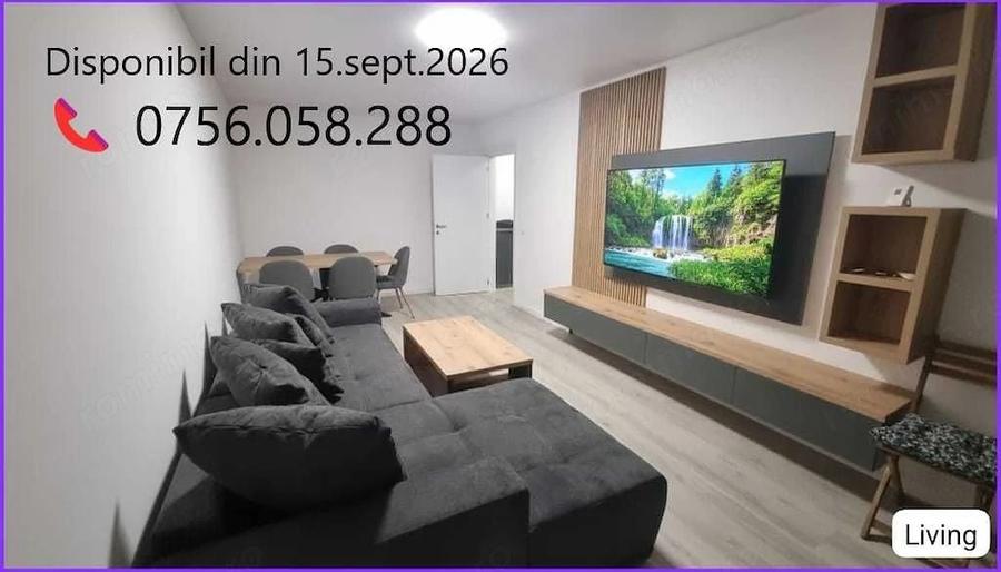 Apartament cu 2 camere decomandat în Nord