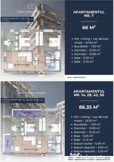 Complex Ray Residence - 3 camere - 2