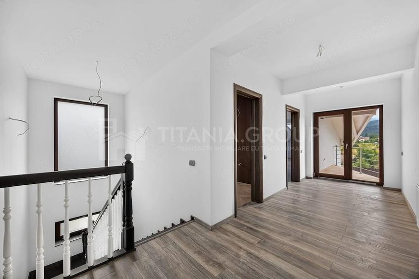 Vila cu arhitectura deosebita, teren 636mp, Cristian, Brasov - 18
