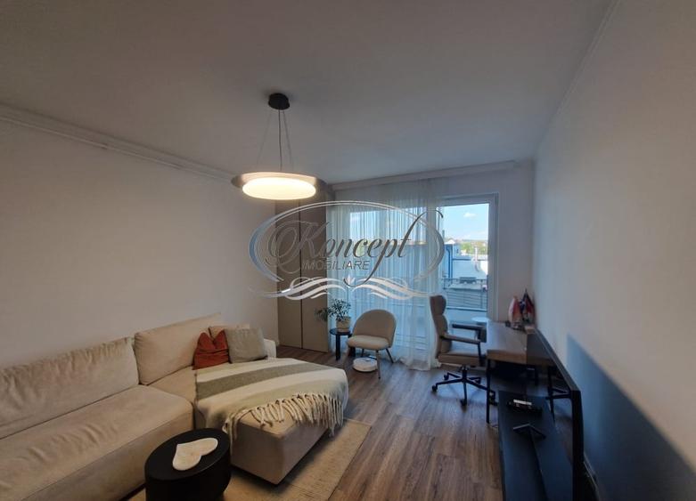 Apartament cu 2 camere semidecomandat, mobilat în Mărăști