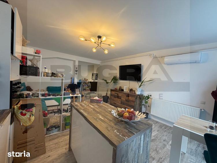 Apartament cu 2 camere, mobilat în Apahida