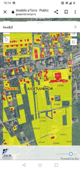 Teren de 1758 mp, în Spitalul Județean