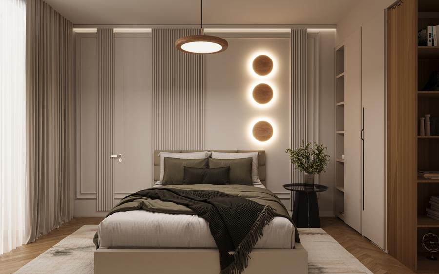 Apartament cu 4 camere semidecomandat în Domenii