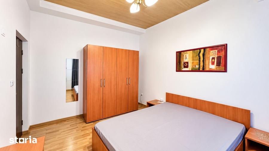 Apartament cu 2 camere semidecomandat, mobilat în Nord