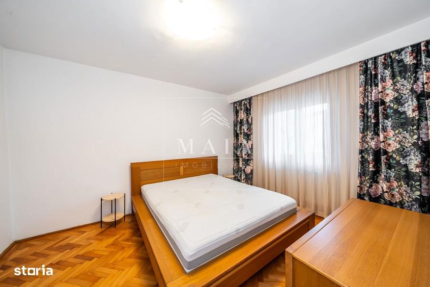 Apartament cu 4 camere decomandat, mobilat în Central