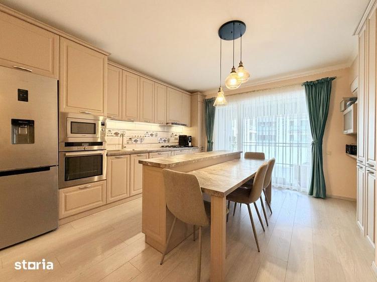 Apartament cu 3 camere, mobilat în Mărăști